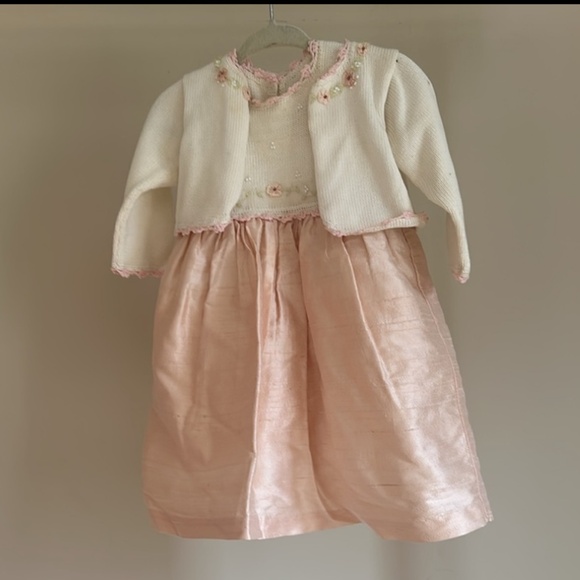 Victoria’s Kids 100% dupioni silk dress - Picture 2 of 5